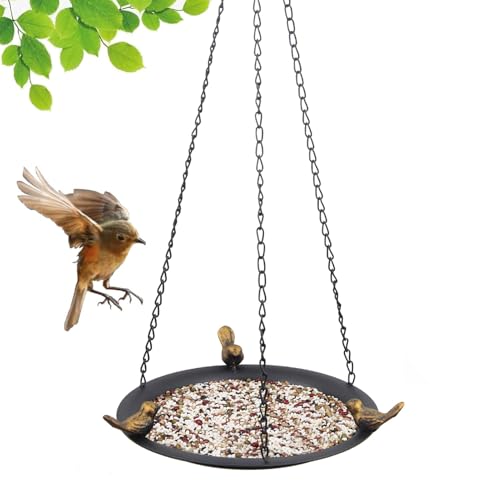 Bird Bath, Bird Eeeder BirdBaths für den Außenbereich | Futternapf Supplies für Wasserschale künstlerische Gartendekorationen aus wetterfestem Metall für Dekorationen p Bird Bath, Bird Eeeder BirdBaths für den Außenbereich | Futternapf Supplies für Wasserschale künstlerische Gartendekorationen aus wetterfestem Metall für Dekorationen p von Jubilofex