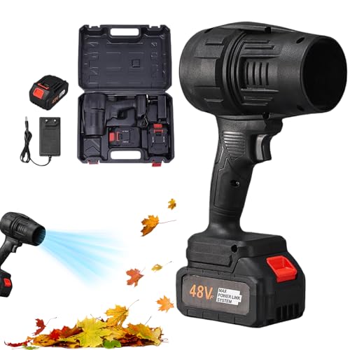 Blattgebläse Schnurlos | Kraftvoller Turbo Duster | Variabler Tragbares Blattgebläse Mit Batterie Und Ladegerät Für Grass Lawn Auffahrt Terrasse Garten Camping Snow Car Computer Advanced Turbine Desig Blattgebläse Schnurlos | Kraftvoller Turbo Duster | Variabler Tragbares Blattgebläse Mit Batterie Und Ladegerät Für Grass Lawn Auffahrt Terrasse Garten Camping Snow Car Computer Advanced Turbine Desig von Jubilofex