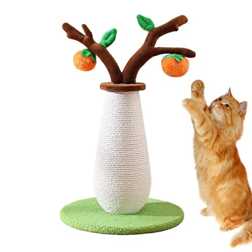 Cat Scratch Post - Persimmon Tree Kratzspielzeug | Katze Verhaltensanreicherung Post für mentale Stimulationsklettern Training Apartment Innendekoration Cat Scratch Post - Persimmon Tree Kratzspielzeug | Katze Verhaltensanreicherung Post für mentale Stimulationsklettern Training Apartment Innendekoration von Jubilofex