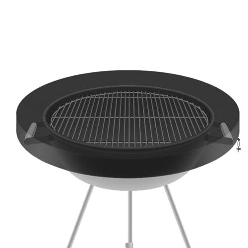Feuerstelle Abdeckung, Hochdienst Oxford Fabric Fire Pit Cover, UV -Schutzschutz für Möbelhof Hinterhof Garten Kochen Terrasse Kamine Picknick Farm Heckklappe Party von Jubilofex