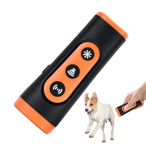 Hunderinde-Kontrolle gegen Bellen – UL- Ultrasonic Dog Trainer, kein Werkzeug zur Kontrolle der Rinde | Tragbare Abschreckung für Haustiere für den Hinterhof im Freien Hilfe von Jubilofex