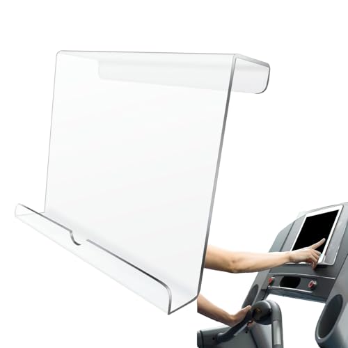Jubilofex Acryl Buchständer | Buchleseständer,Verstellbarer Halter Für Schreibtisch Arbeit Studium Training Übung von Jubilofex