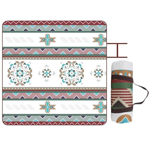 Jubilofex Boho Boho Wasserdicht Sandproof Beach Bernet für draußen – außergewöhnliche Attribut Baumwolle Baumwolle Strandmatte Camping faltbar mit Aufbewahrungstasche für Outdoor, Picknick, Garten Jubilofex Boho Boho Wasserdicht Sandproof Beach Bernet für draußen – außergewöhnliche Attribut Baumwolle Baumwolle Strandmatte Camping faltbar mit Aufbewahrungstasche für Outdoor, Picknick, Garten von Jubilofex