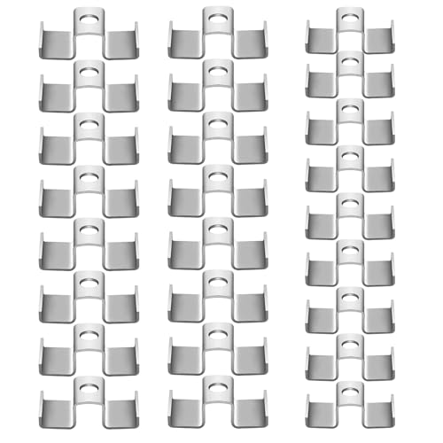 Jubilofex Gitterclip - Gitterclips,25 Stück Befestigungsmaterial - Stadt Straße Parkplatz Gehweg Außenbereich Kanal Industrieboden Jubilofex Gitterclip - Gitterclips,25 Stück Befestigungsmaterial - Stadt Straße Parkplatz Gehweg Außenbereich Kanal Industrieboden von Jubilofex