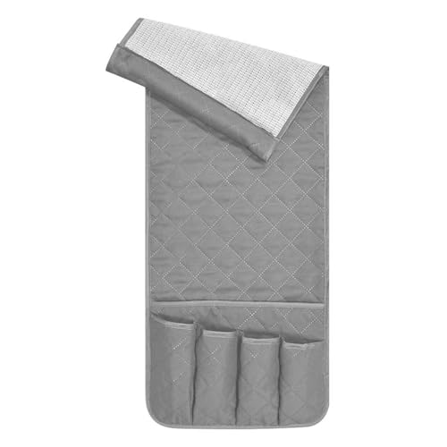 Jubilofex Halterung für Sofa-Armlehne – rutschfester Sofa-Organizer mit 5 Taschen | Zubehörhalter für Fernbedienung, Telefon, Bücher, Haus, Büro Jubilofex Halterung für Sofa-Armlehne – rutschfester Sofa-Organizer mit 5 Taschen | Zubehörhalter für Fernbedienung, Telefon, Bücher, Haus, Büro von Jubilofex