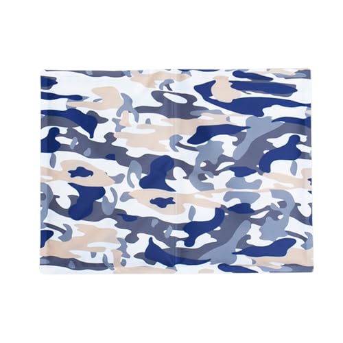 Jubilofex Hundekühlungsmatte - Cool Dog Kennel Gel Pad - Dissipation Sommer Relaxation Haustier Schlafzubehör für Hinterhof Kennels Wohnung Wohn Sofa Camping Home Innenräume von Jubilofex