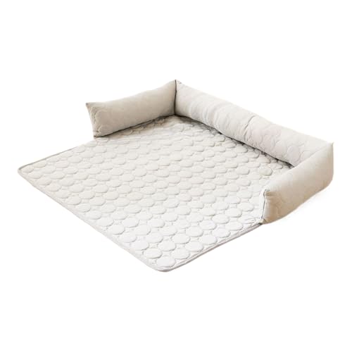 Jubilofex Kühlmatte Für Hunde - Schutzauflage Sofa Und Hundebett,Atmungsaktive Haustierdecke Mit Rutschfester Unterseite Für Drinnen Auto Transportbox Hundehöhle von Jubilofex