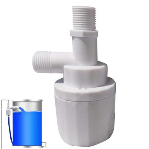 Jubilofex Schwimmerhahn zur Regulierung des Wasserstands | Automatisches Kontrollventil für Wasserstand 13 mm | wasserdichter Controller für Teich, Bewässerung, Garten und Tränke von Jubilofex