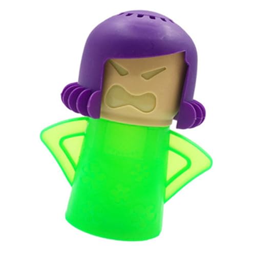 Jubilofex Wütende Mutter Mikrowellenreiniger - Hochtemperatur-Steamer,Kühlschrank-Gefrierschrank-Geruchsabsorber für Zuhause oder Büro von Jubilofex