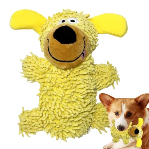Quietschende Toys Hunde - Langlebig kaues Plüschspielzeug, interaktives Haustierspielling | Lustiger Sound Hundespielzeug, weicher Bissfestes Plüsch, Welpentrainingshilfe, kleine mittelgroße Breed -Un Quietschende Toys Hunde - Langlebig kaues Plüschspielzeug, interaktives Haustierspielling | Lustiger Sound Hundespielzeug, weicher Bissfestes Plüsch, Welpentrainingshilfe, kleine mittelgroße Breed -Un von Jubilofex