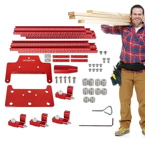 SAW Track Parallelführung - Gleitschiene Aus Aluminiumlegierung Aus Aluminiumlegierung | Carpentry Calk Assistant Möbel-Werkzeug Für Die Arbeitskarte Kalibrierplatte Bearbeitung Von von Jubilofex