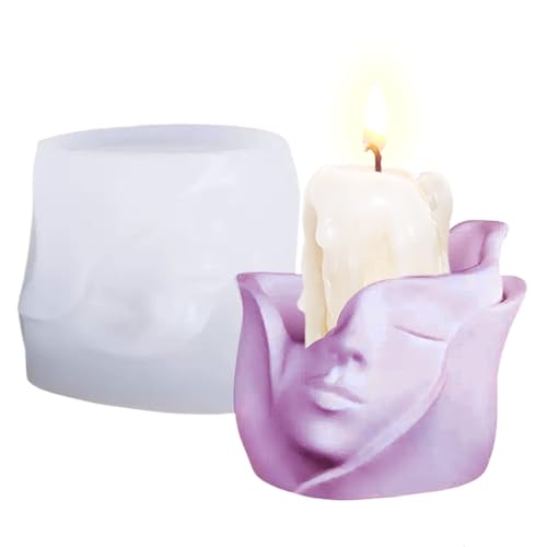 Silikonvase -Form - 3d menschliche Gesicht Silikonform für Kerzenlager Must-Have Decor-Stück: Diese Silikonvase-Form zeigt künstlerische ästhetische Attraktivität mit seinen komplizierten Textur- und Silikonvase -Form - 3d menschliche Gesicht Silikonform für Kerzenlager Must-Have Decor-Stück: Diese Silikonvase-Form zeigt künstlerische ästhetische Attraktivität mit seinen komplizierten Textur- und von Jubilofex