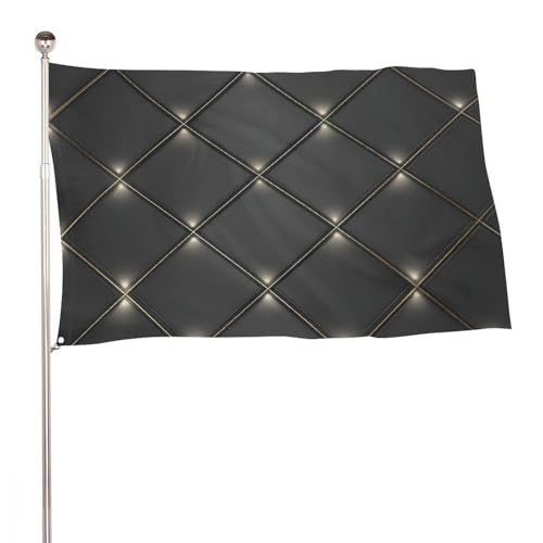 Flagge aus Glas, Metall, rautenförmig, 90 x 150 cm, für den Außenbereich, Gartenflaggen, Banner, Dekoration für Hof, Veranda, Rasen, Bauernhaus Flagge aus Glas, Metall, rautenförmig, 90 x 150 cm, für den Außenbereich, Gartenflaggen, Banner, Dekoration für Hof, Veranda, Rasen, Bauernhaus von Jubonexis