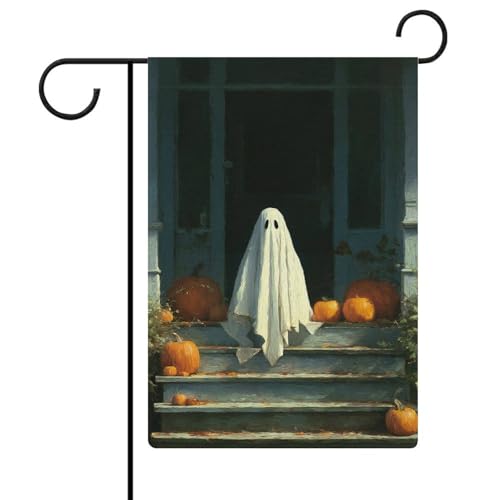 Ghost Old House Front Veranda Treppe Gartenflagge Saisonal Urlaub Sackleinen doppelseitig Haus Hof Außenflaggen 30,5 x 45,7 cm Ghost Old House Front Veranda Treppe Gartenflagge Saisonal Urlaub Sackleinen doppelseitig Haus Hof Außenflaggen 30,5 x 45,7 cm von Jubonexis