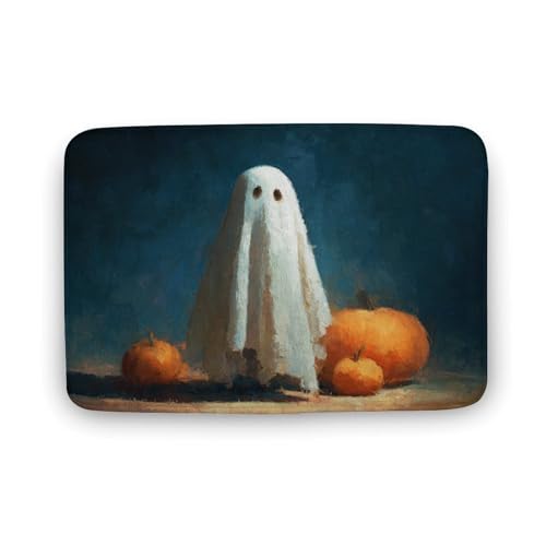 Jubonexis Halloween-Badezimmer-Fußmatte, geschnitzte Kürbisse, extra weich, Korallensamt, schnelle Wasseraufnahme, rutschfest, bequem, Badteppich, 50 x 80 cm Jubonexis Halloween-Badezimmer-Fußmatte, geschnitzte Kürbisse, extra weich, Korallensamt, schnelle Wasseraufnahme, rutschfest, bequem, Badteppich, 50 x 80 cm von Jubonexis