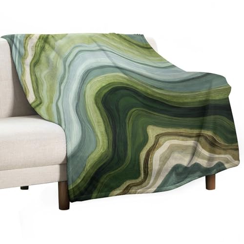 Jubonexis Überwurfdecke mit grünem Stein, Anti-Pilling, gemütlich, strapazierfähig, Decke für Schlafzimmer, Wohnzimmer, Couch, Sofa, Bett, 127 x 152,4 cm, Olivgrün Jubonexis Überwurfdecke mit grünem Stein, Anti-Pilling, gemütlich, strapazierfähig, Decke für Schlafzimmer, Wohnzimmer, Couch, Sofa, Bett, 127 x 152,4 cm, Olivgrün von Jubonexis