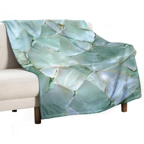 Jubonexis Weiche Überwurfdecke mit Muschelmosaik, fusselfrei, gemütlich, langlebig, Decke für Schlafzimmer, Wohnzimmer, Couch, Sofa, Bett, 127 x 152,4 cm Jubonexis Weiche Überwurfdecke mit Muschelmosaik, fusselfrei, gemütlich, langlebig, Decke für Schlafzimmer, Wohnzimmer, Couch, Sofa, Bett, 127 x 152,4 cm von Jubonexis