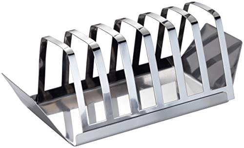 Judge Edelstahl Toastständer, Silber, 6.9 x 8 x 17.7 cm von Judge