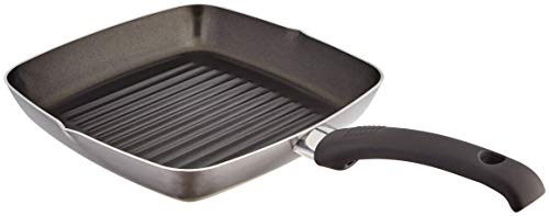 Judge Everyday JDAY040 - Grillpfanne mit Teflon-Antihaftbeschichtung - kühl bleibender Griff - 5 Jahre Garantie - 24 cm von Judge