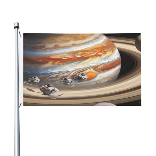 Die Weite des Universums. 90 x 150 cm, doppelseitige Flagge, robustes Banner für den Innen- und Außenbereich, ideal für Innen- und Außendekoration Die Weite des Universums. 90 x 150 cm, doppelseitige Flagge, robustes Banner für den Innen- und Außenbereich, ideal für Innen- und Außendekoration von Judjfedo