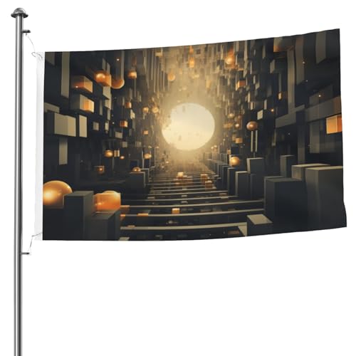 Doppelseitiges Banner mit Weltraum beleuchtet durch Sonnenlicht, 15,7 x 2,4 m, strapazierfähig, für den Außenbereich und den Garten Doppelseitiges Banner mit Weltraum beleuchtet durch Sonnenlicht, 15,7 x 2,4 m, strapazierfähig, für den Außenbereich und den Garten von Judjfedo