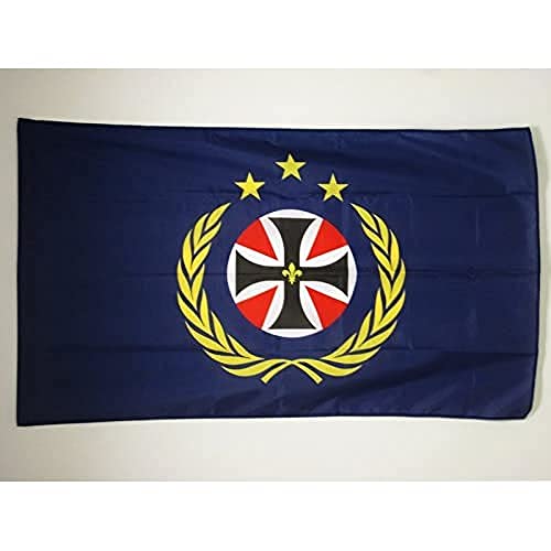 Flagge des Heiligen Europäischen Reiches, 150 x 90 cm, Europa-Banner mit Hülle, 100 % Polyester, lichtbeständig, lebendige Farben, 90 x 150 cm, 90 x 150 cm Flagge des Heiligen Europäischen Reiches, 150 x 90 cm, Europa-Banner mit Hülle, 100 % Polyester, lichtbeständig, lebendige Farben, 90 x 150 cm, 90 x 150 cm von Judjfedo