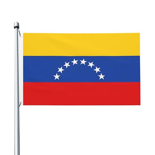 Flagge von Venezuela, doppelseitig, 7,6 x 12,7 cm, strapazierfähig, dekorativ, ideal für Garten, Schlafzimmer und Partydekoration Flagge von Venezuela, doppelseitig, 7,6 x 12,7 cm, strapazierfähig, dekorativ, ideal für Garten, Schlafzimmer und Partydekoration von Judjfedo