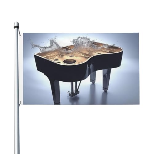 Geige 3x5 doppelseitige Flagge – robustes und dekoratives Outdoor-Banner, ideal für Garten, Schlafzimmer und Partydekoration Geige 3x5 doppelseitige Flagge – robustes und dekoratives Outdoor-Banner, ideal für Garten, Schlafzimmer und Partydekoration von Judjfedo