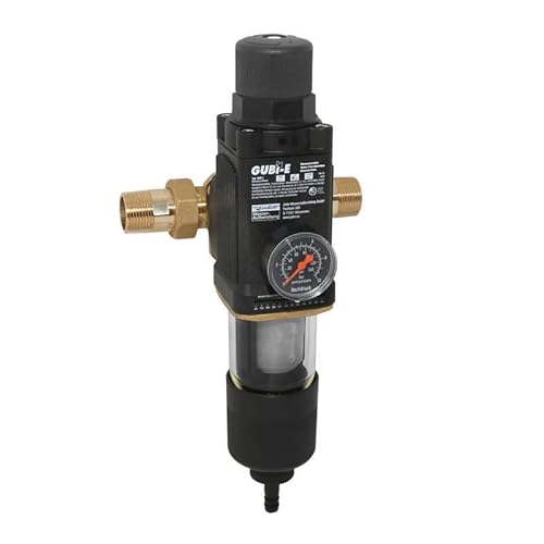 Judo GUBI-E 1" Rückspül-Schutzfilter mit Druckminderer Hauswasserstation Filter, Edelstahl von Judo