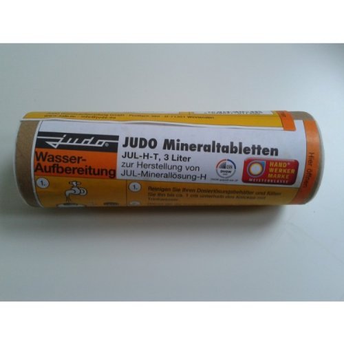 Judo Mineraltabletten JUL-H für Härtegrad 3, für 25 Liter von Judo