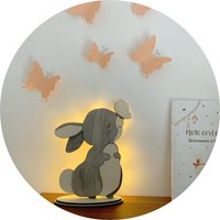 Hase Nachtlicht Stehend von JueliesLaserwerke