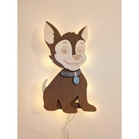 Hund Schäferhund Schlummerlicht Hund Schäferhund Schlummerlicht von JueliesLaserwerke