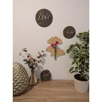 Wandvase Blätter Wandvase Blätter von JueliesLaserwerke