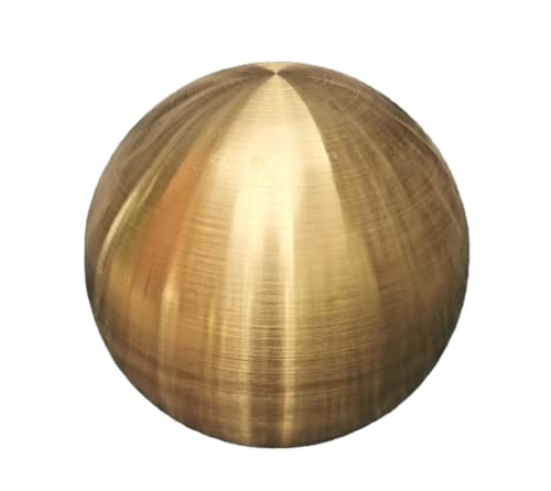 Jürgen Bocker Garten-Ambiente Dekokugel aus Edelstahl 40 cm Edelstahl Gold matt gebürstet Dekorationskugel Edelstahlkugel von Jürgen Bocker Garten-Ambiente