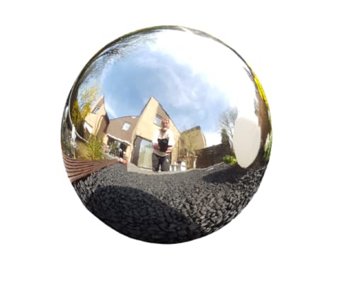 Jürgen Bocker Garten-Ambiente Dekokugel aus Edelstahl 40 cm poliert Dekorationskugel Edelstahlkugel von Jürgen Bocker Garten-Ambiente