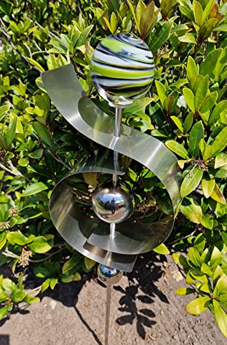 Jürgen Bocker Garten-Ambiente Gartenstecker Glaszauber Jupiter Verde 100 cm aus Edelstahl matt gebürstet mit Einer Glaskugel in Verde Jürgen Bocker Garten-Ambiente Gartenstecker Glaszauber Jupiter Verde 100 cm aus Edelstahl matt gebürstet mit Einer Glaskugel in Verde von Jürgen Bocker Garten-Ambiente