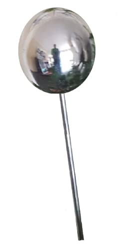Jürgen Bocker Garten-Ambiente Gartenstecker Rosenkugel 10 cm mit Stab 80 cm aus Edelstahl poliert Jürgen Bocker Garten-Ambiente Gartenstecker Rosenkugel 10 cm mit Stab 80 cm aus Edelstahl poliert von Jürgen Bocker Garten-Ambiente