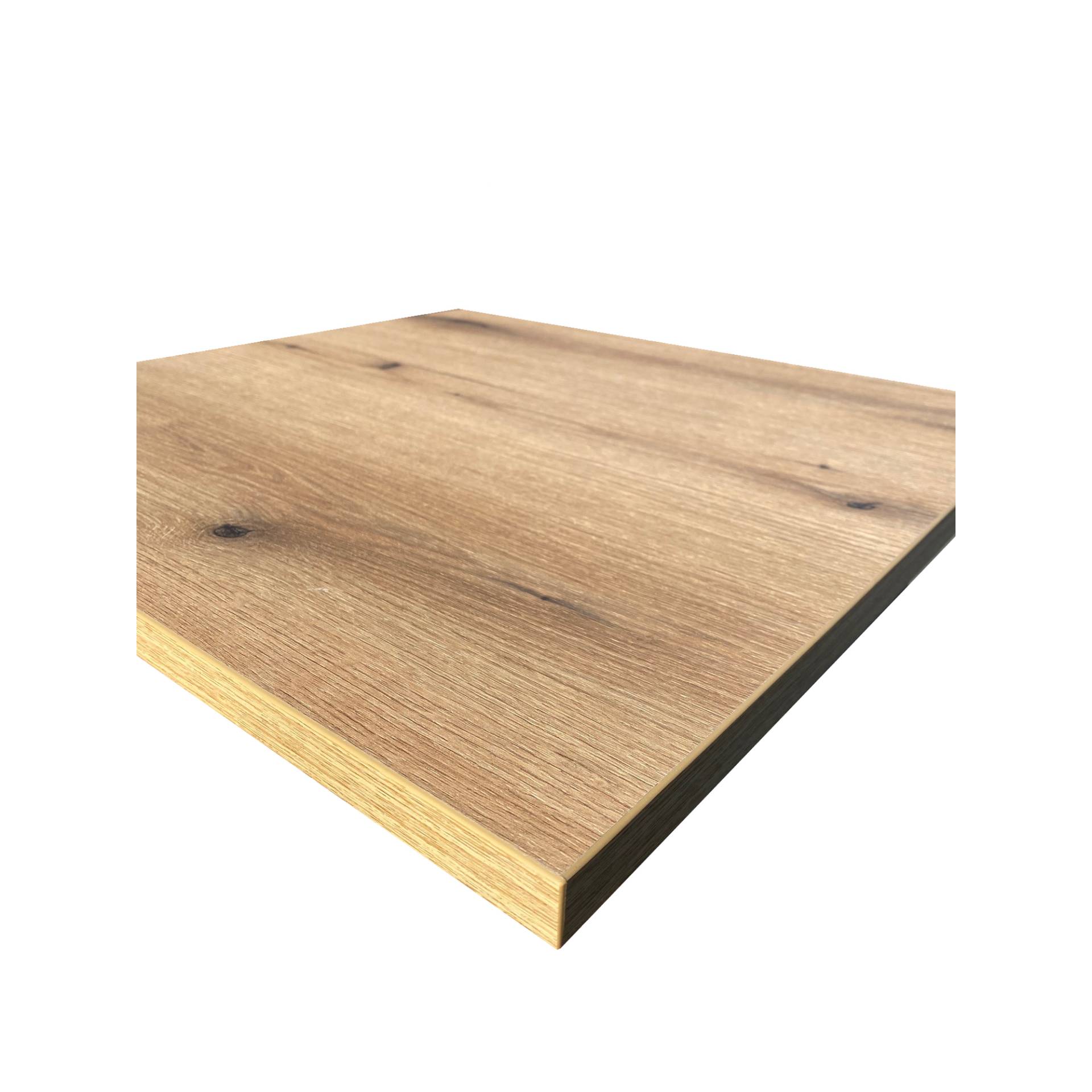 Jürgens Holzprodukte Tischplatte Dekorspan Küsten Eiche 65 x 65 x 2,7 cm von Jürgens Holzprodukte