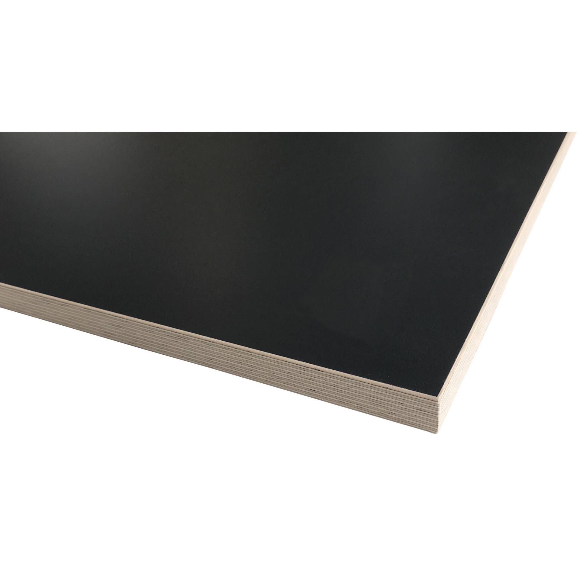 Jürgens Holzprodukte Tischplatte Dekorspan anthrazit 65 x 65 x 2,5 cm von Jürgens Holzprodukte