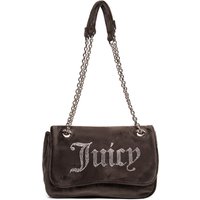 Juicy Couture Schultertasche "KIMBERLY CROSSBODY WITH FLA Damen" Schultertasche Damen, Mini Bag, Handtasche, Fashion, Lifestyle, Sale von Juicy Couture