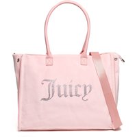 Juicy Couture Shopper "IRIS VELVET R. L. SHOPPING Damen" Tragetasche Damen, Shopper, Einkaufstasche, Fashion, Lifestyle, Sale von Juicy Couture