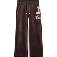 Juicy Couture Sweathose "HER MAJESTY CAISA TRACKPANT. Damen" Trainingshose Damen, Sweathose, Velour, Jogginghose mit Glitzer, Sale von Juicy Couture