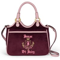Juicy Couture Tragetasche "HERITAGE M. DOUBLE HANDLE Damen" Tragetasche Damen, Shopper, Einkaufstasche, Fashion, Lifestyle, Sale von Juicy Couture