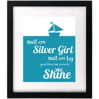 Brücke Über Das Unruhige Wasser - Simon Und Garfunkel. Song Lyric Kunstdruck Wandbehang Brücke Über Das Unruhige Wasser - Simon Und Garfunkel. Song Lyric Kunstdruck Wandbehang von JukeboxGraffiti