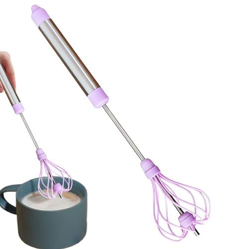 Jukeoiu Manuelles Handrührgerät,Halbselbsttätiger Handmixer - Ergonomischer Halbautomatischer Eierschneider für Kochen, Backen, Babynahrung und Soßen Jukeoiu Manuelles Handrührgerät,Halbselbsttätiger Handmixer - Ergonomischer Halbautomatischer Eierschneider für Kochen, Backen, Babynahrung und Soßen von Jukeoiu