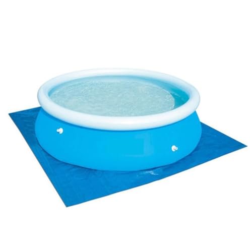 Jukeoiu Runde Poolabdeckung | Aufblasbare Poolabdeckung Schutz Wärmespeichernde Decke – Sicherheit Outdoor Easy Set Hot Tub Staubdichte Decke für U-Bahn Winter Teich Spa Sommer Rasen Schwimmen Garten von Jukeoiu