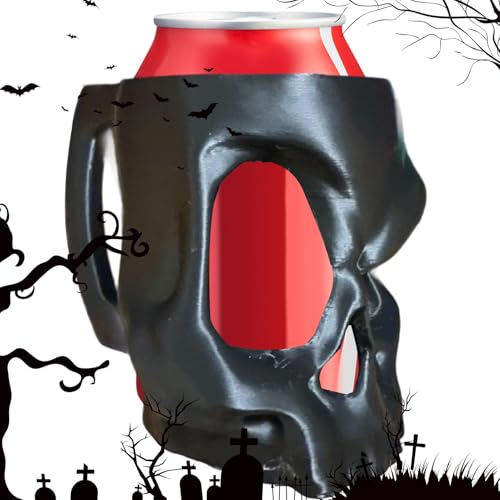 Jukeoiu Schreibtisch Getränkehalter,3D-Druck Halloween-Schädel Getränkedosen Aufbewahrungsständer | Leichter Aufbewahrungsständer für Flaschen Pool Camping Picknick Outdoor Wohnheim Jukeoiu Schreibtisch Getränkehalter,3D-Druck Halloween-Schädel Getränkedosen Aufbewahrungsständer | Leichter Aufbewahrungsständer für Flaschen Pool Camping Picknick Outdoor Wohnheim von Jukeoiu