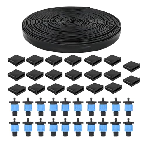 Jukeoiu Tropfbewässerungssystem,Automatisches Wassertropf-Bewässerungssystem Set - Einstellbare Pflanzenbewässerung Für Gemüsebeete Hydrokultur Ziergarten Jukeoiu Tropfbewässerungssystem,Automatisches Wassertropf-Bewässerungssystem Set - Einstellbare Pflanzenbewässerung Für Gemüsebeete Hydrokultur Ziergarten von Jukeoiu