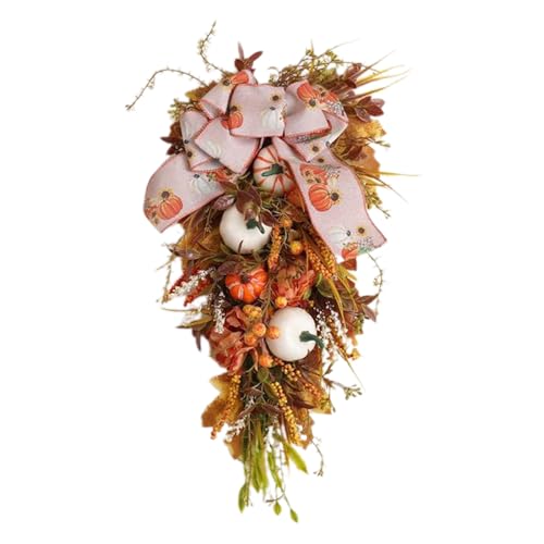 Jukeoiu Tropfen-Swag für den Herbst, Tropfen-Swag für die Herbsternte,Herbst-Themen-Swag - Rustikaler -, künstliche Herbstkränze, kreativ, exquisiter Herbstfür Zuhause, Party Jukeoiu Tropfen-Swag für den Herbst, Tropfen-Swag für die Herbsternte,Herbst-Themen-Swag - Rustikaler -, künstliche Herbstkränze, kreativ, exquisiter Herbstfür Zuhause, Party von Jukeoiu