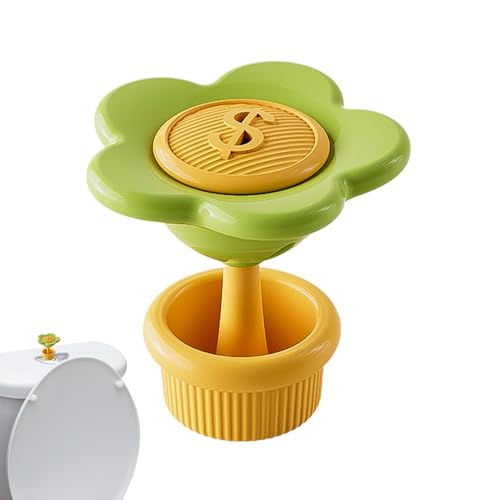 Jukeoiu WC- -, WC-Wassertank-Spülknopf-Hilfe, Blumen-Design, tragbarer Wassertank-Ersatzwerkzeug für Badezimmer und Zuhause Jukeoiu WC- -, WC-Wassertank-Spülknopf-Hilfe, Blumen-Design, tragbarer Wassertank-Ersatzwerkzeug für Badezimmer und Zuhause von Jukeoiu